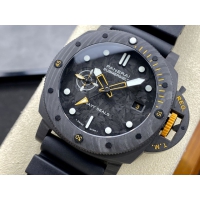 【OFFICINE PANERAI】パネライ スーパーコピー ルミノール サブマーシブル GMT カーボテック™ ネイビーシールズ PAM01324 44mm【VS工場出品】