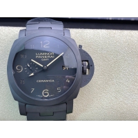 【OFFICINE PANERAI】パネライ スーパーコピー ルミノール 1950 3デイズ GMT オートマチック PAM00438 44mm【VS工場出品】