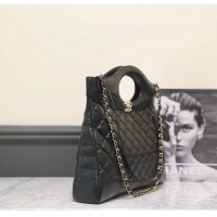 【CHANEL】シャネル スーパーコピー 23ss ブラック 31 ラージ ショッピング バッグ（AS1010 B03880 94305）