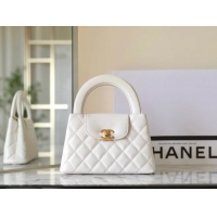 【CHANEL】シャネル スーパーコピー ミニ ショッピング バッグ ホワイト（AS4416 B15566 10601）