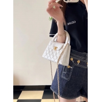 【CHANEL】シャネル スーパーコピー ミニ ショッピング バッグ ホワイト（AS4416 B15566 10601）