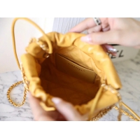 【CHANEL】シャネル スーパーコピー 23A ミニトートバッグ 22bag カーフスキン マスタード（AS3980）