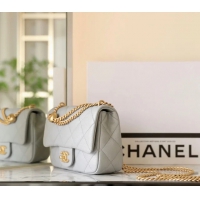 【CHANEL】シャネル スーパーコピー ミニ ショルダーバッグ グレー（AS3829）