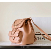 【CHANEL】シャネル スーパーコピー スモール バックパック カーフスキン（AS2908 B09750 NU907）