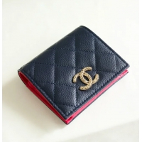 【CHANEL】シャネル スーパーコピー 24ss 二折 ウォレット ブラック（AP3055）