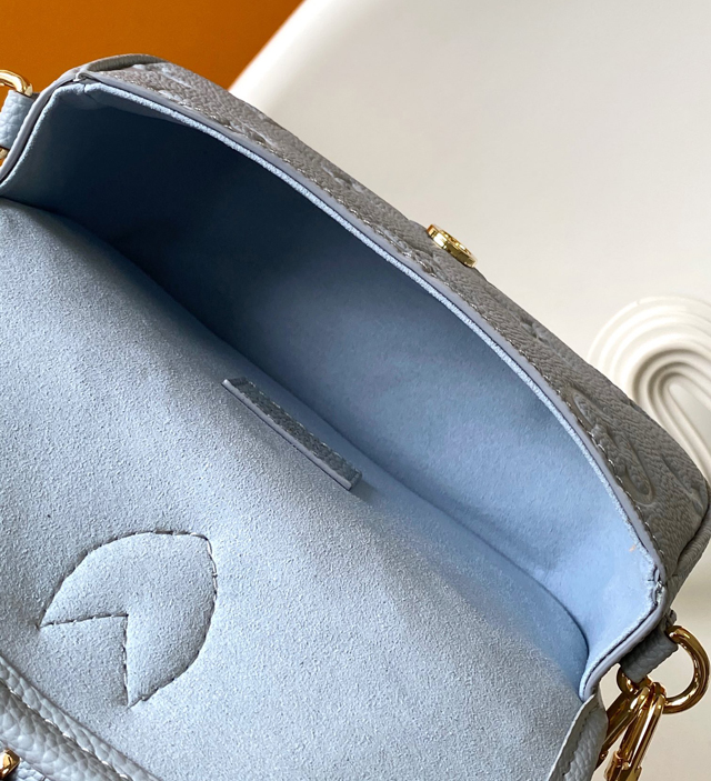 【Louis Vuitton】ルイヴィトン スーパーコピー ナノ・ディアヌ クロスボディバッグ オランプ ブルー（M83592）