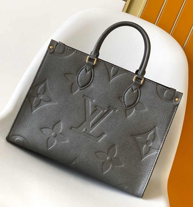 【Louis Vuitton】ルイヴィトン スーパーコピー オンザゴー MM ハンドバッグ ノワール（M45595）
