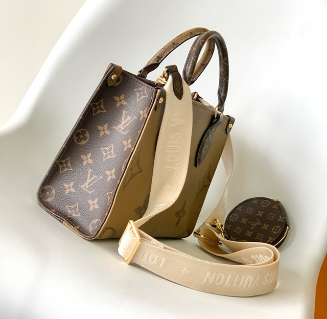 【Louis Vuitton】ルイヴィトン スーパーコピー オンザゴー PM ハンドバッグ（M46373）