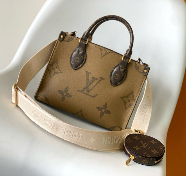 【Louis Vuitton】ルイヴィトン スーパーコピー オンザゴー PM ハンドバッグ（M46373）
