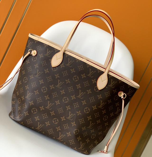 【Louis Vuitton】ルイヴィトン スーパーコピー セリーズ レッド ネヴァーフル ショルダーバッグ MM（M46987）