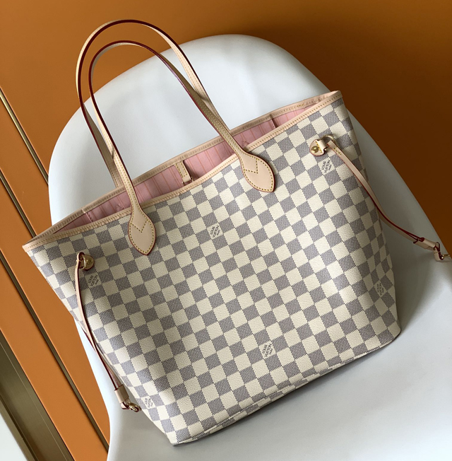 【Louis Vuitton】ルイヴィトン スーパーコピー ローズ バレリーヌ ピンク ネヴァーフル ショルダーバッグ MM（N40603）