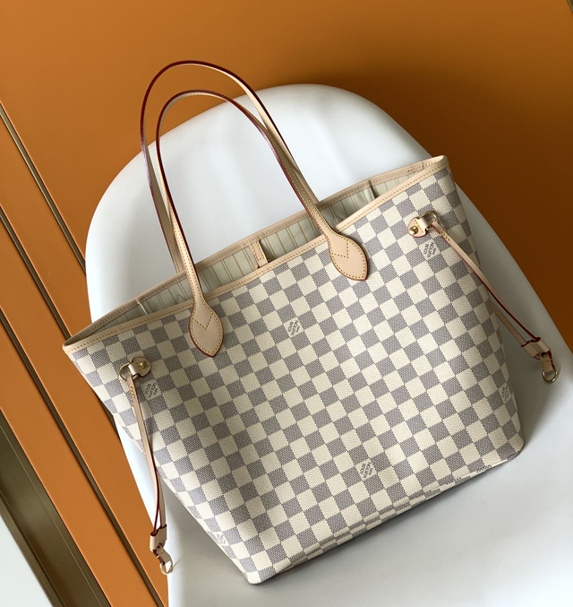 【Louis Vuitton】ルイヴィトン スーパーコピー ベージュ ネヴァーフル ショルダーバッグ MM（N40604）