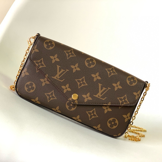 【Louis Vuitton】ルイヴィトン スーパーコピー ポシェット フェリシー バッグ （M81896）