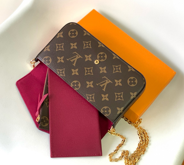 【Louis Vuitton】ルイヴィトン スーパーコピー ポシェット フェリシー バッグ （M81896）