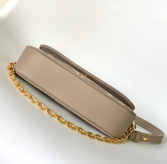 【Louis Vuitton】ルイヴィトン スーパーコピー ウォレット オン チェーン・アイビー ダブグレー（M82211）