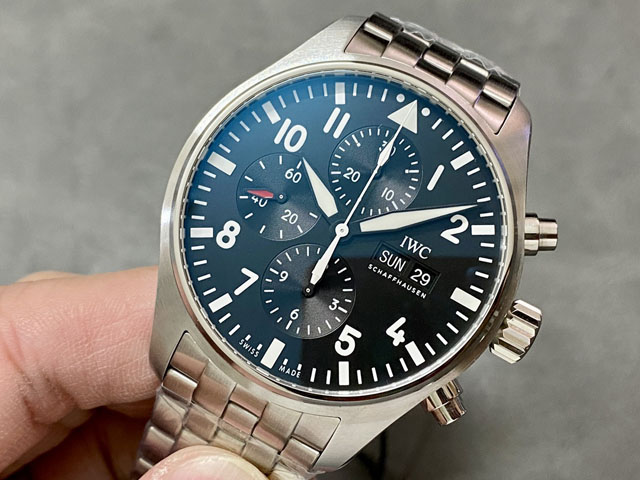  IWC スーパーコピー インターナショナルウォッチカンパニー パイロットウォッチ クロノグラフ IW377709【ZF工場出品】