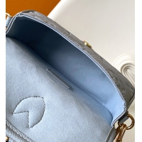 【Louis Vuitton】ルイヴィトン スーパーコピー ナノ・ディアヌ クロスボディバッグ オランプ ブルー（M83592）