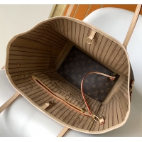 【Louis Vuitton】ルイヴィトン スーパーコピー ベージュ ネヴァーフル ショルダーバッグ MM（M46975）