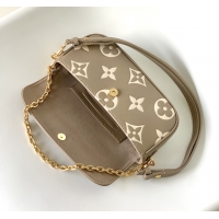 【Louis Vuitton】ルイヴィトン スーパーコピー ウォレット オン チェーン・アイビー ダブグレー（M82211）