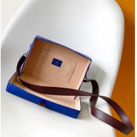 【Louis Vuitton】ルイヴィトン スーパーコピー ショッパー・クラッチ ブルー（M14028）
