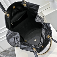 【CHANEL 】シャネル スーパーコピー 2024/25年 クルーズ コレクション ショー ショッピング バッグ ブラック（AS5315）