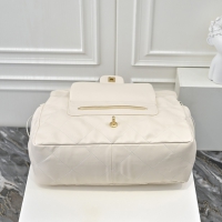 【CHANEL 】シャネル スーパーコピー 2024/25年 クルーズ コレクション ショー ショッピング バッグ ホワイト（AS5315 B19030 10601）