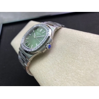 【PATEK PHILIPPE】パテックフィリップ スーパーコピー ノーチラス 5711/1300A-001 グリーン ジェム・セッティング【3K工場出品】