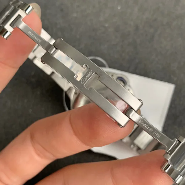  V6工場 V7バージョン カルティエスーパーコピー バロン ブルー ドゥ カルティエ ウォッチ 33MM（W6920100）