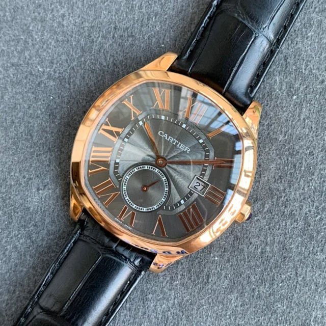 GS工場 カルティエ スーパーコピー ドライブDE CARTIERシリーズ18kローズゴールド 40MM（WGNM0004）