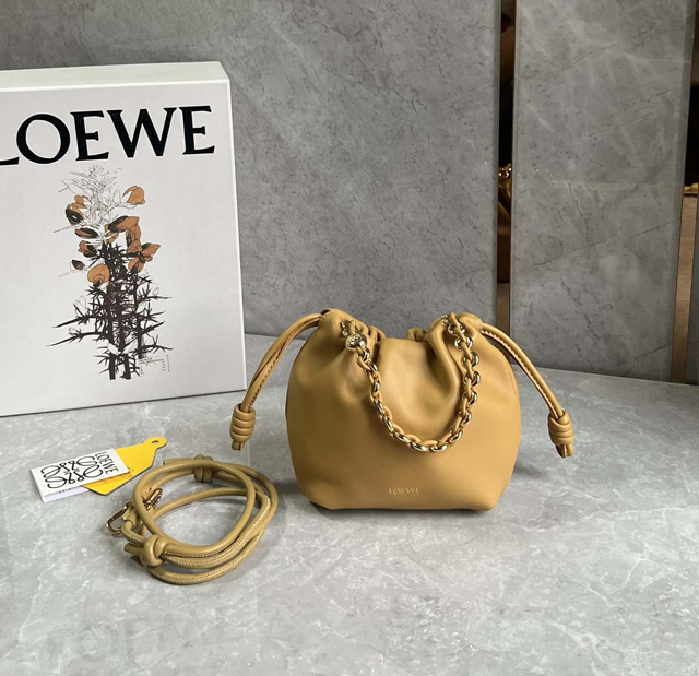 【LOEWE】ロエベ スーパーコピー フラメンコパース バッグ ミニ（メローナパラム）サハラ A914CBPX03