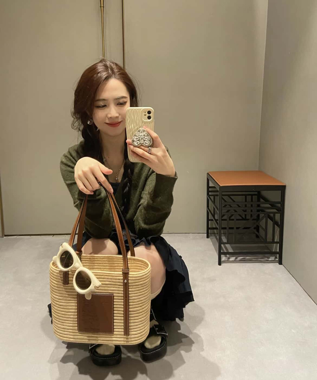 【LOEWE】ロエベ スーパーコピー スクエア バスケットバッグ スモール （ラフィア&カーフ）ナチュラル A223099X02