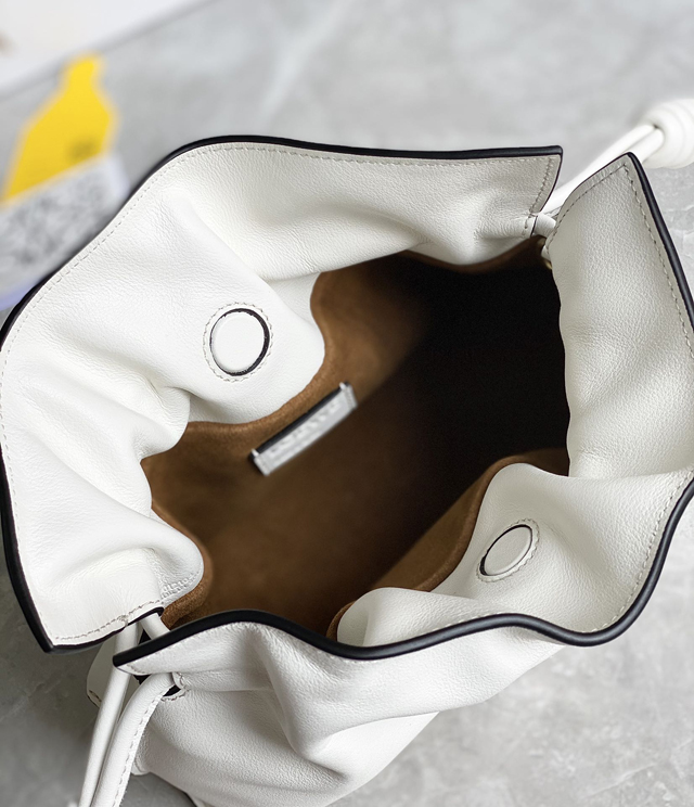 【LOEWE】ロエベ スーパーコピー フラメンコクラッチ ミニ（ナパカーフ）シーソルト A411FC2X73