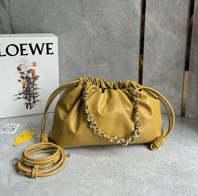 【LOEWE】ロエベ スーパーコピー フラメンコパース ラージ（メローナパラム） サハラ A411FPDX01