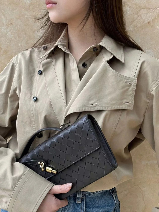 【BOTTEGA VENETA】ボッテガヴェネタ スーパーコピー ハンドル付き ロング クラッチバッグ（741511VCPP31019）