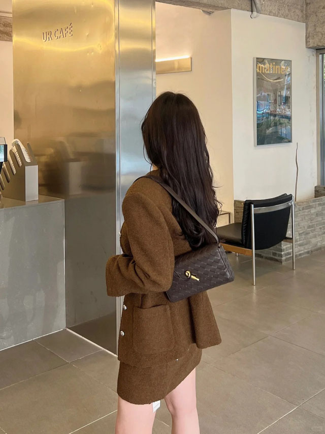 【BOTTEGA VENETA】ボッテガヴェネタ スーパーコピー ミニ アンディアーモ クロスボディバッグ（755545VCPP32190）