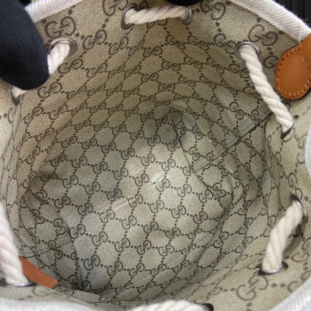  【GUCCI】グッチ スーパーコピー プリント ミニ ショルダーバッグ ベージュ/ブラウン （777166 FACV3 8455）