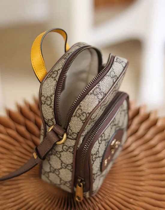 【GUCCI】グッチ スーパーコピー ネオ ヴィンテージ ミニバッグ キャンバス（658556 K9GOT 8861）