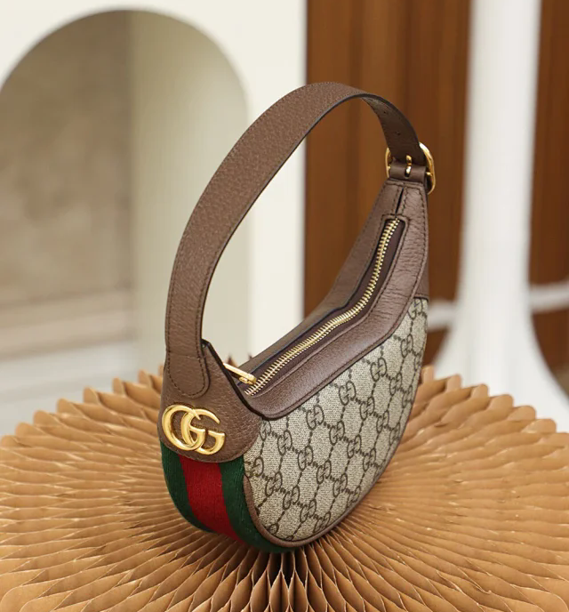 【GUCCI】グッチ スーパーコピー〔オフィディア 〕GG ロゴ ミニバッグ ブラウン（658551 96IWG 8745）