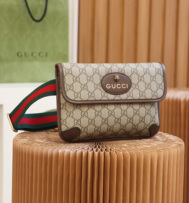 【GUCCI】グッチ スーパーコピー ネオヴィンテージ GGスプリーム ベルトバッグ（493930 9C2VT 8745）