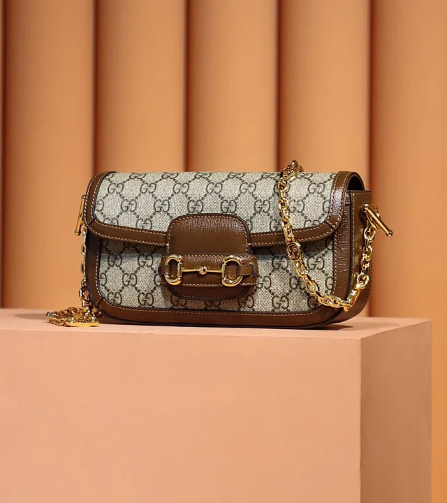 【GUCCI】グッチ スーパーコピー〔グッチ ホースビット 1955〕スモール ショルダーバッグ（735178 92TCG 8563）