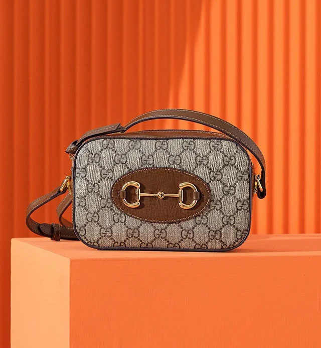 【GUCCI】グッチ スーパーコピー〔グッチ ホースビット 1955〕ミニ ショルダーバッグ（760196 92TCG 8563）