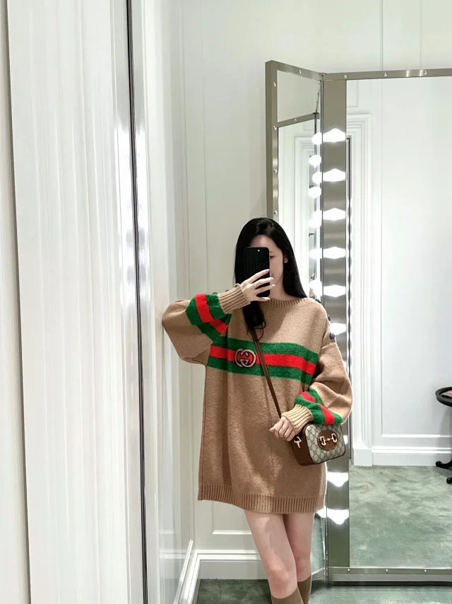 【GUCCI】グッチ スーパーコピー〔グッチ ホースビット 1955〕ミニ ショルダーバッグ（760196 92TCG 8563）