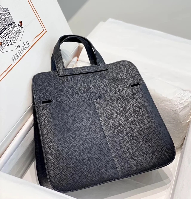 【HERMES】エルメス スーパーコピー アルザン 25 ショルダーバッグ ブラック（H082027CC89）