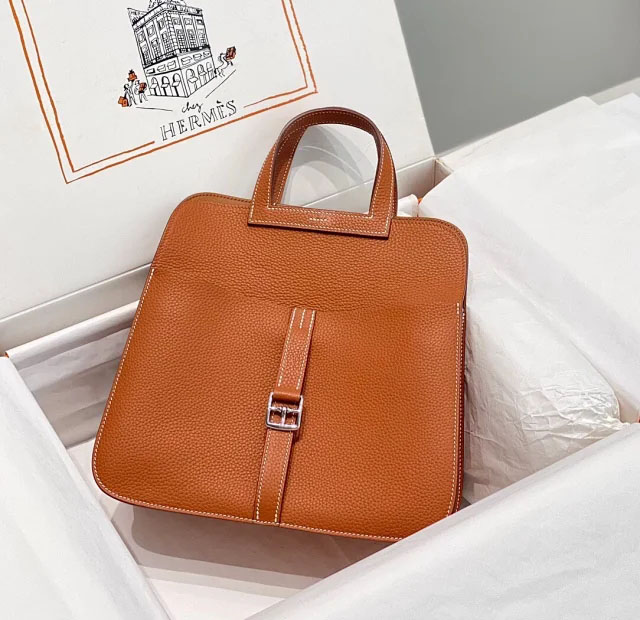 【HERMES】エルメス スーパーコピー アルザン 25 ショルダーバッグ ブラウン（H082131CC34）