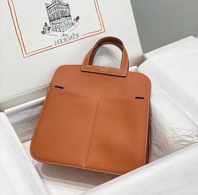 【HERMES】エルメス スーパーコピー アルザン 25 ショルダーバッグ ブラウン（H082131CC34）