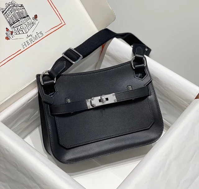 【HERMES】エルメス スーパーコピー ジプシエール ミニ ショルダーバッグ ブラック（H084049CCAA）