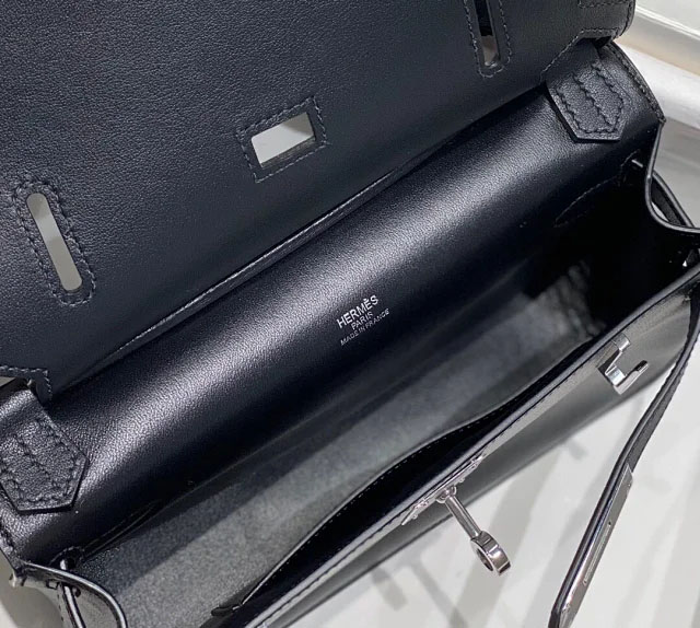 【HERMES】エルメス スーパーコピー ジプシエール ミニ ショルダーバッグ ブラック（H084049CCAA）