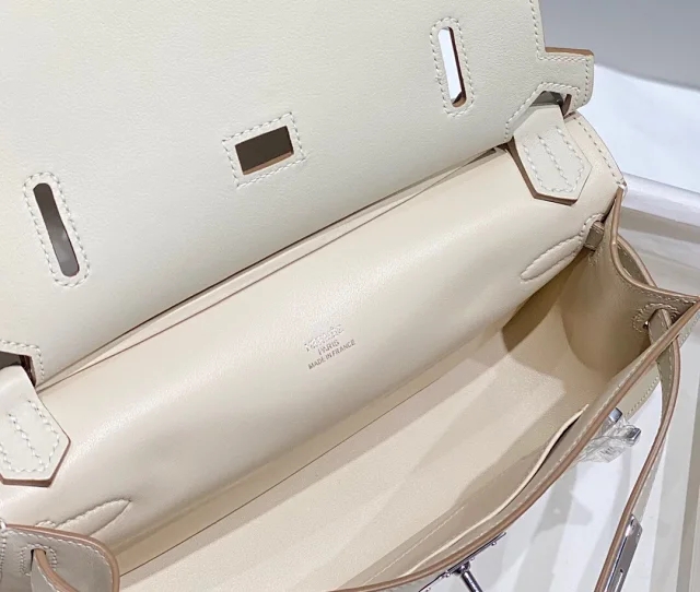 【HERMES】エルメス スーパーコピー ジプシエール ミニ ショルダーバッグ ホワイト（H083982CCBO）