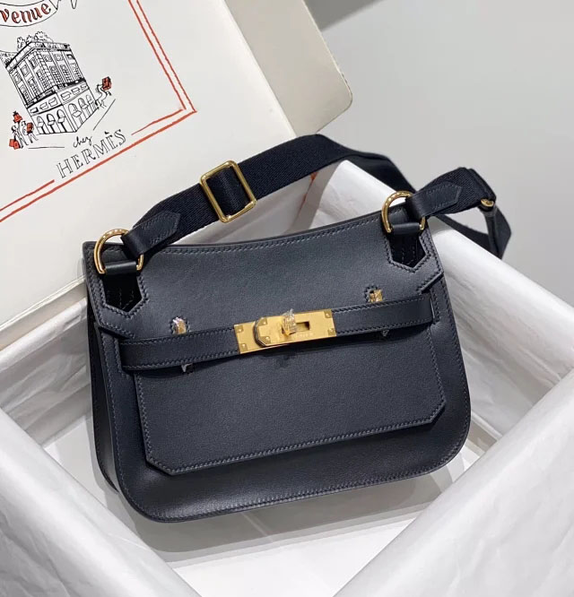 【HERMES】エルメス スーパーコピー ジプシエール ミニ ショルダーバッグ ブラック（H084049CCAA）