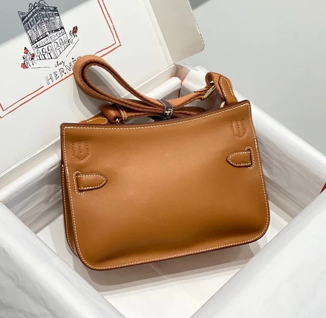 【HERMES】エルメス スーパーコピー ジプシエール ミニ ショルダーバッグ ブラウン（H084047CCAA）